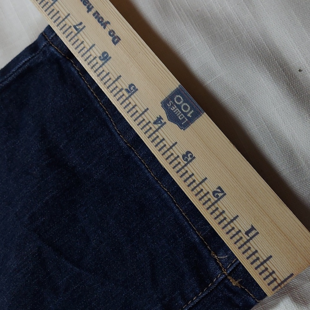 New Directions Sz 22WS Straight Denim Women's Dark Blue Jeans - Picture 9 of 10